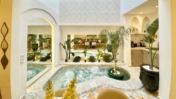 Ferienhaus, 3 Schlafzimmer, barrierefrei, Raucher | Pool | Innenpool