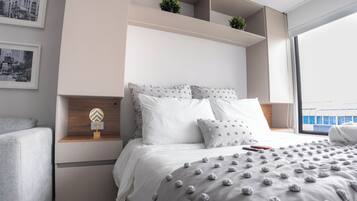 Studio | Safe på rommet, strykejern/-brett og wi-fi (inkludert)