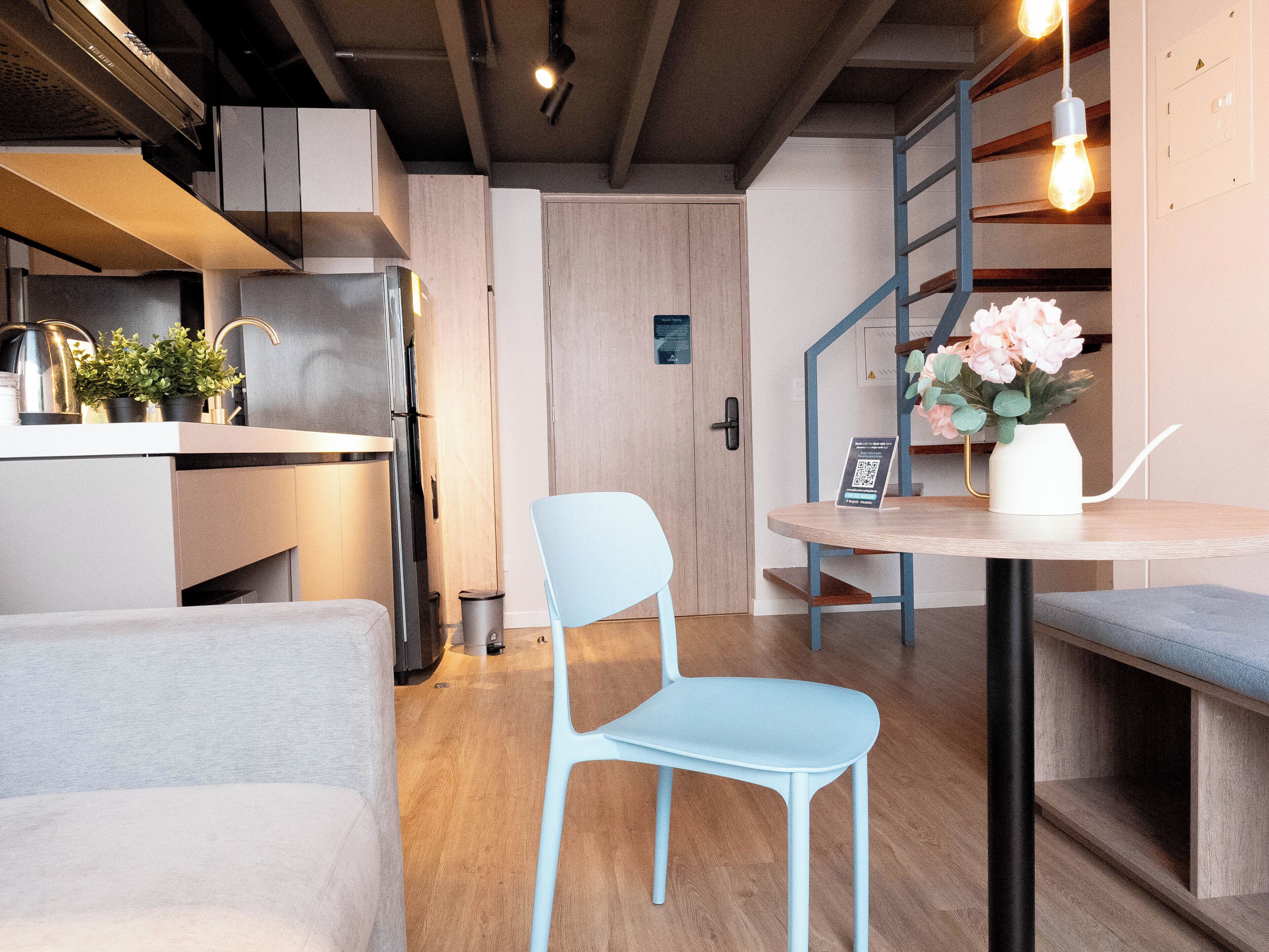 Appartement Duplex, 1 grand lit et 1 canapé-lit | Coin séjour