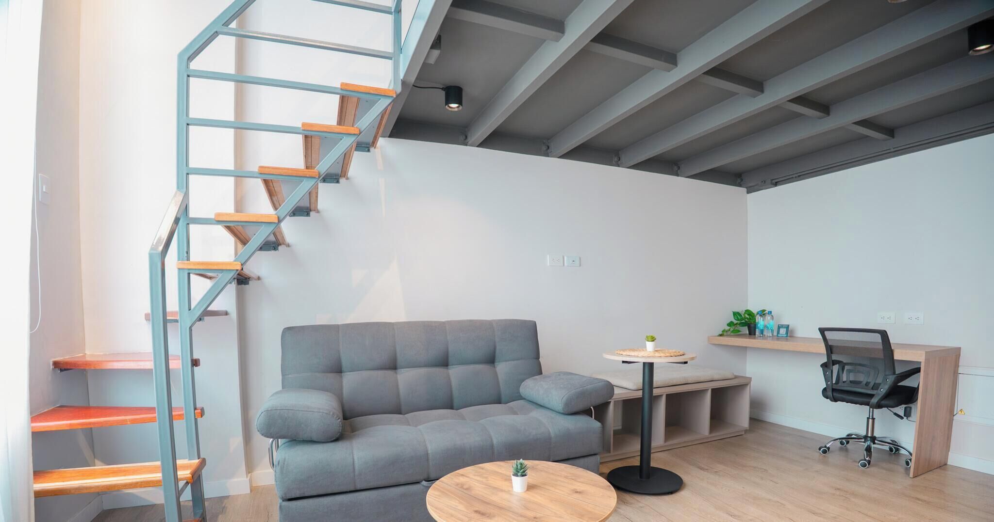 Duplex, 1 King Bed with Sofa bed | Living area