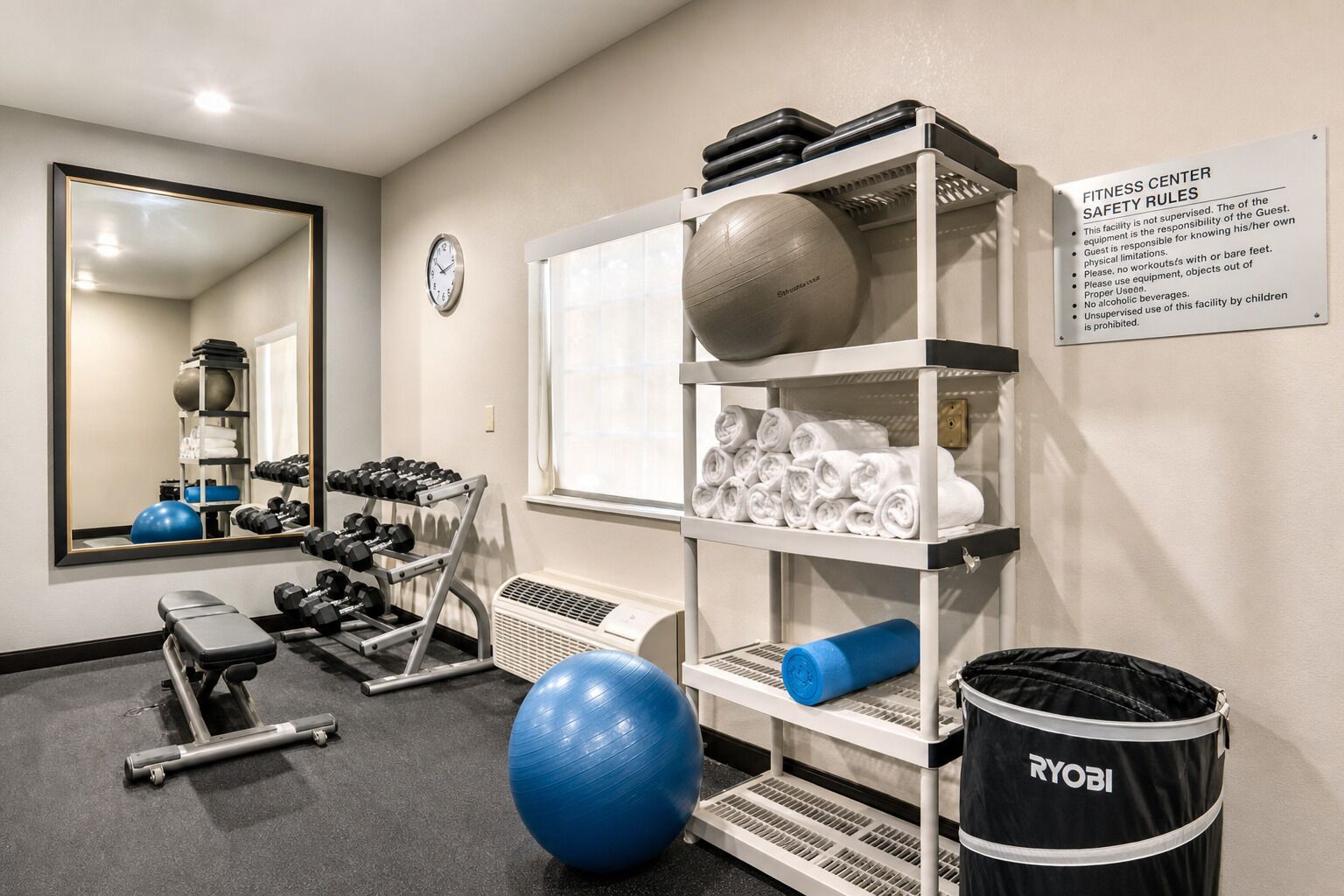Fitnessfaciliteter