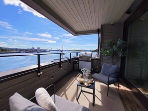 Apartment, 2 Bedrooms, Balcony, Ocean View | Balcony - Front Row to the Fjord Chic & Modern Escape! (Oslo)