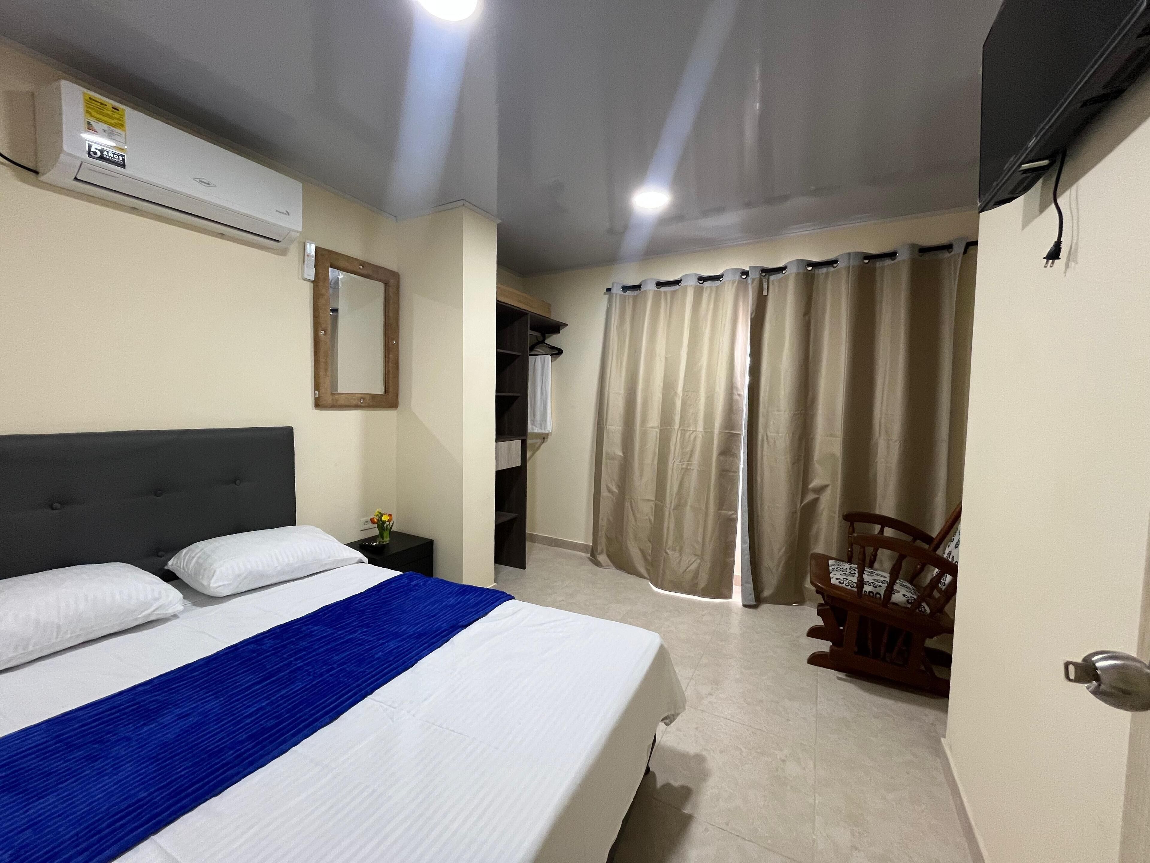 1 chambre, fer et planche à repasser, Wi-Fi, draps fournis