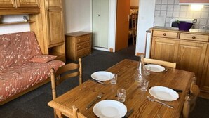 Dining - Apartment Near ski Slopes and Wellness (Orcieres)