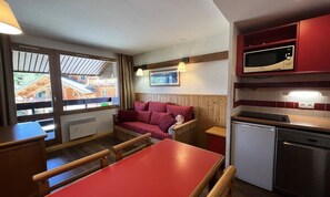 Interior - Apartment in Plagne 1800 With Mont Blanc View (La Plagne-Tarentaise)