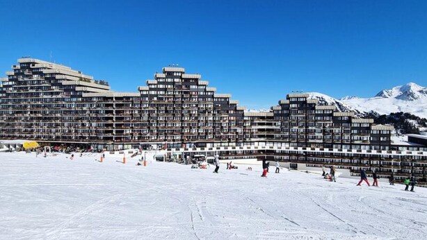 Exterior - Apartment in La Plagne With Mont Blanc View (Aime-la-Plagne)