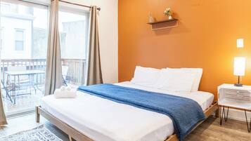 3 soverom, skrivebord, strykejern/-brett og wi-fi (inkludert)