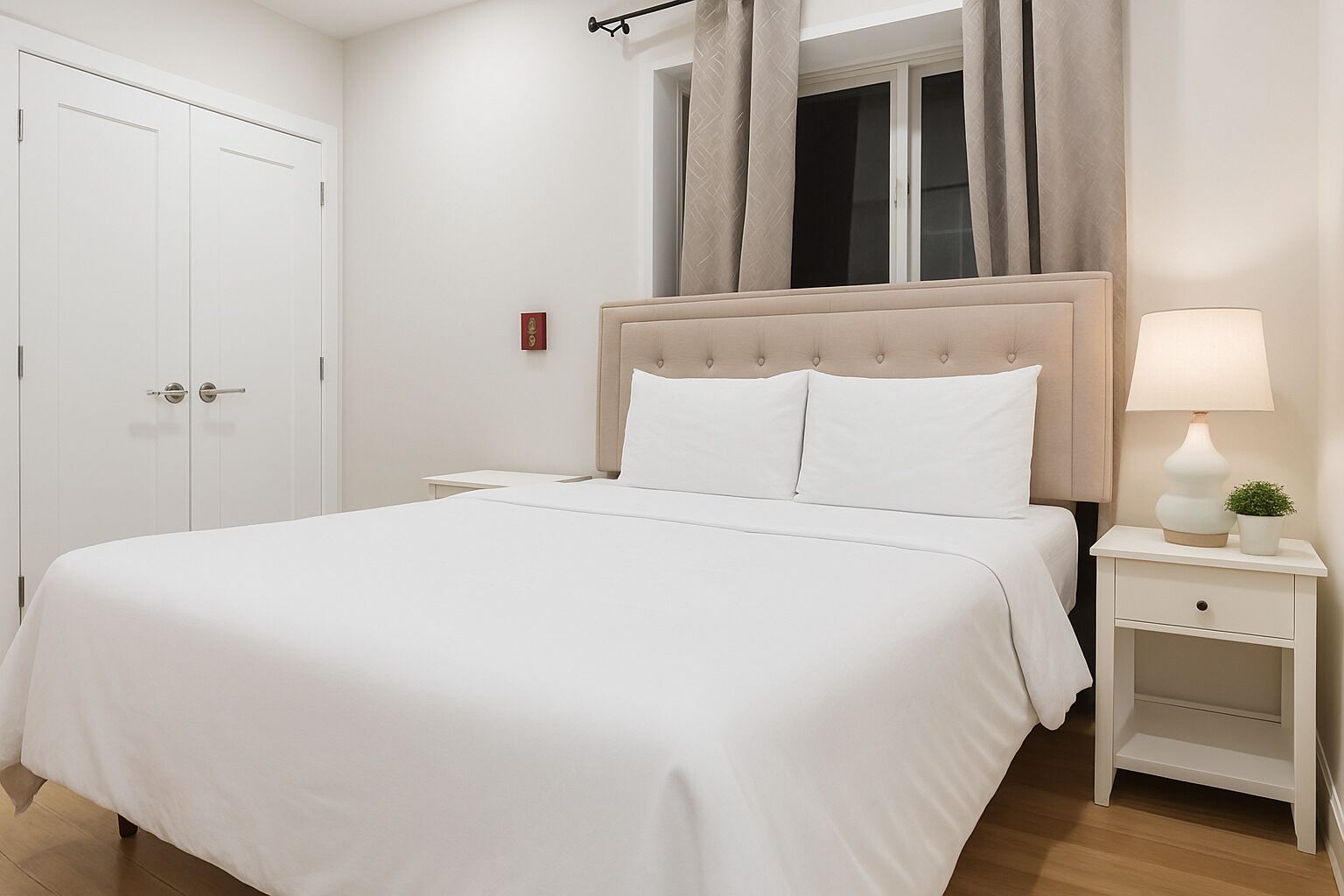 2 bedrooms, desk, iron/ironing board, free WiFi