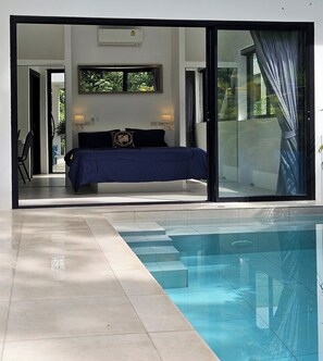 Outdoor pool - Villa Blue Vanilla - 2BR Modern Villa/private Pool in amazing Ko Samui (Ko Samui District)