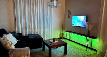 Vacation villa with fenced yard