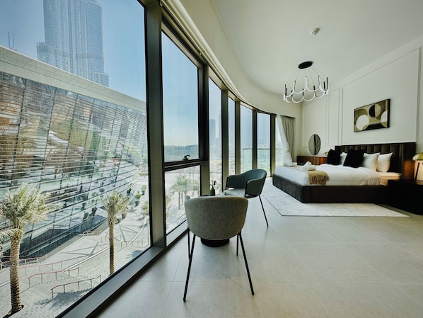 View from property - Venduras Elite 2BR Burj Khalifa View (Dubai)
