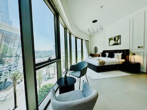 64-inch LED TV with digital channels - Venduras Elite 2BR Burj Khalifa View (Dubai)