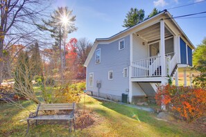 Exterior - Lake-View Spofford Apartment w/ Shared Dock! (Spofford)