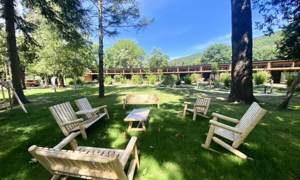 Terrace/patio - Ecolodge Gite 1 Bedroom 2 People (Saint-Affrique)