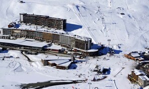 Aerial view - Apartment in Tignes Le Lac Ski-in/ski-out (Tignes)