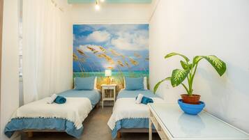 3 chambres, fer et planche Ă repasser, Wi-Fi, draps fournis