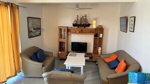 Appartement, 1 chambre, fumeur, terrasse | Salle de séjour