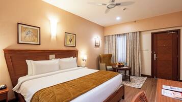 Habitació doble executiva | Escriptori, espai de treball apte per a portàtils i wifi gratuïta