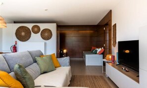 Living area - Apartment in Guia With Pool Near Beaches (Albufeira)