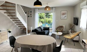 Living area - House in Pleneuf-val-andre Near Golf & Beach (Pleneuf-Val-Andre)