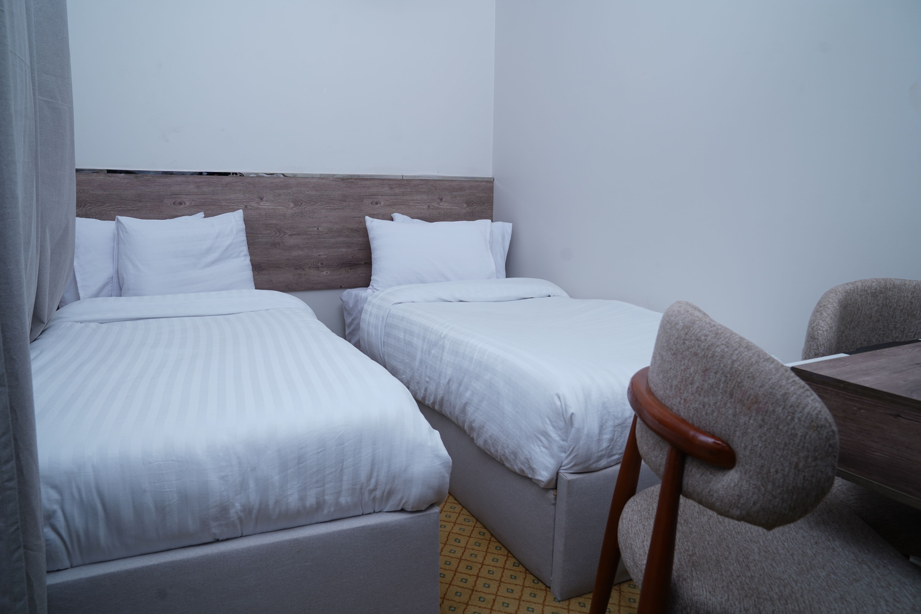 Family Suite, Patio, City View | Laptop workspace, blackout drapes, soundproofing, iron/ironing board