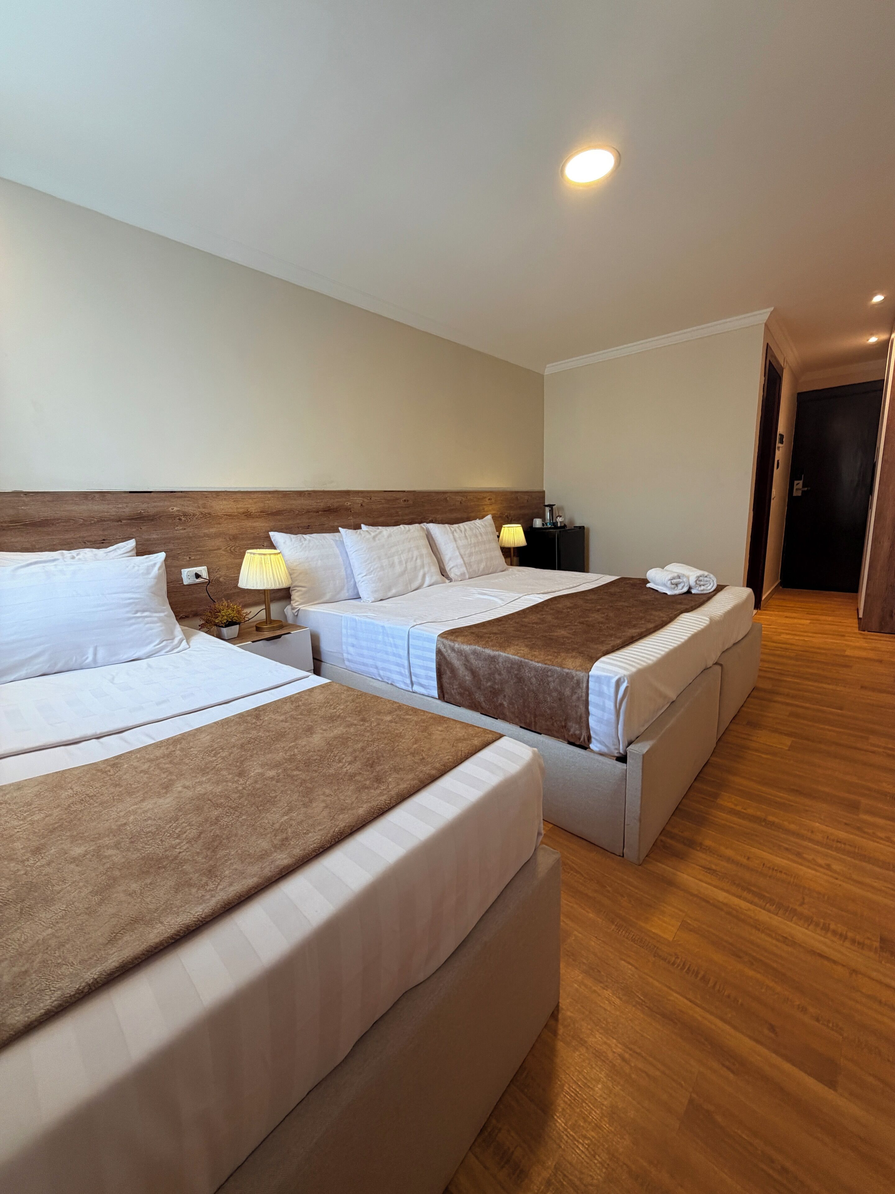 Superior Double Room, Mountain View | Laptop workspace, blackout drapes, soundproofing, iron/ironing board