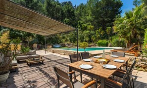 Outdoor dining - Houses & Villas for 10 People (Toulon)