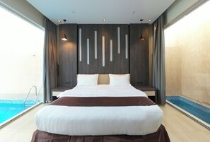 Deluxe Chalet, Lanai, Garden View | Soundproofing, free WiFi - The Corner Resort (Riyadh)