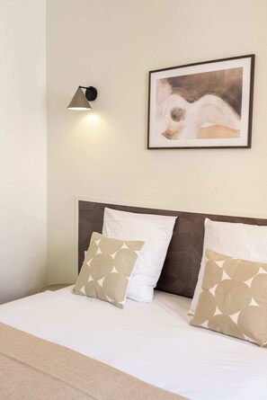 1 غرفة نوم ومكواة/لوح كي وواي فاي وملاءات أسرّة