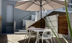 Outdoor dining - Apartment in Saint-jean-de-monts by Beach (Saint-Jean-de-Monts)
