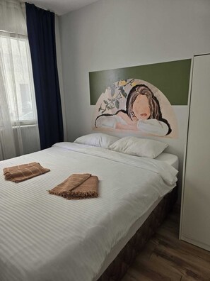 1 Schlafzimmer, Bügeleisen/Bügelbrett, kostenloses WLAN, Bettwäsche