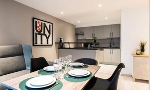 Dining - Modern 2-room Apartment, Close to Beaches and the Convention Center (Cannes)
