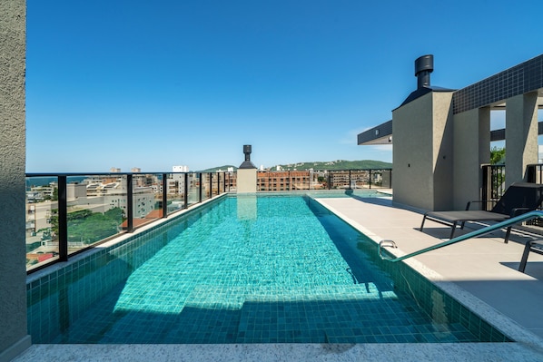 Outdoor pool - Sunny Flats 305 - Piscina Bombinhas (Bombinhas)