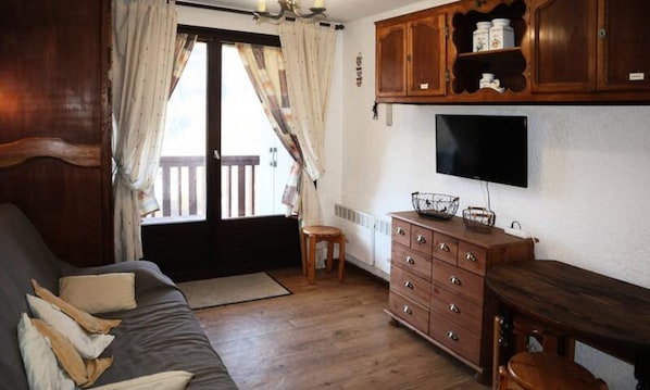 Living area - Studio Les Orres 1650 (Les Orres)