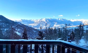 Property grounds - Apartment in Vars With Slope Access (Les Orres)
