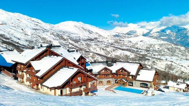 Exterior - Apartment in Le Corbier With Ski-in Access (Villarembert)