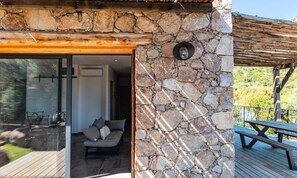 Outdoor dining - Casetta Aria Mezzana (Conca)