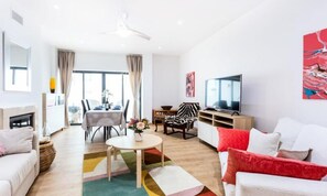 Living area - Apartments for 4 People (Lagos)