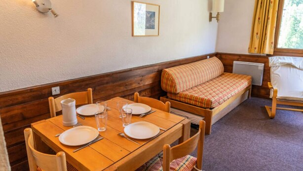 Dining - Studio Cabin in the Heart of Les Orres 1650 (Les Orres)