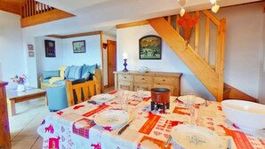 Dining - 4-room Apartment Les Saisies Bisanne 1500 10 People (Villard-sur-Doron)