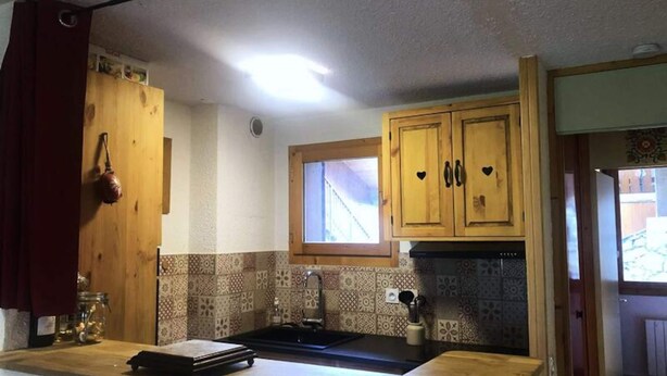 Interior - Apartment in Le Bourg at Ski Slopes (Les Avanchers-Valmorel)