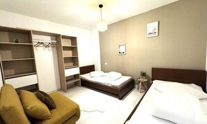 Apartamento | 3 quartos, ferros/tábuas de passar roupa, roupa de cama