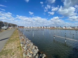 House | View from property - Ferienhaus Sanibel mit Kaminofen (Wandlitz)