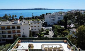 Terrace/patio - Apartment in Cannes With Rooftop Sea View (Cannes)