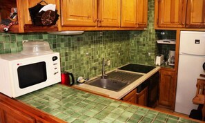 Fridge, microwave, oven, dishwasher - Apartment in Resort Near Ski Lifts (Les Orres)