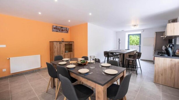 Dining - Cottage in Lozeret Near Mont Lozere (Cubières)