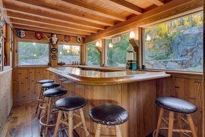 Bar (on property) - Glacier Gap River Chalet (Placer County)
