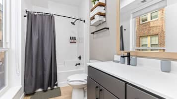 Hair dryer, towels