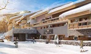 Exterior - Apartment in Valmorel Near Ski Lifts (Les Avanchers-Valmorel)