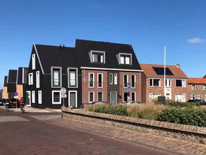 Apartment | Exterior - Lodge With Beautiful View of the Church and Dunes (Zoutelande)